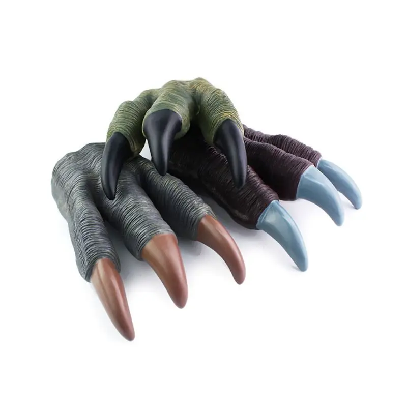 

Dinosaur Claw Hands Gloves For Kids Cosplay Christmas Halloween Party Prop Supplies Trick Toy
