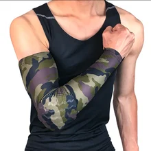 1 шт. рукав дышащий против пота Противоскользящий защитный рукав для рук Защита локтя открытый M L XL аксессуары для спортивной одежды