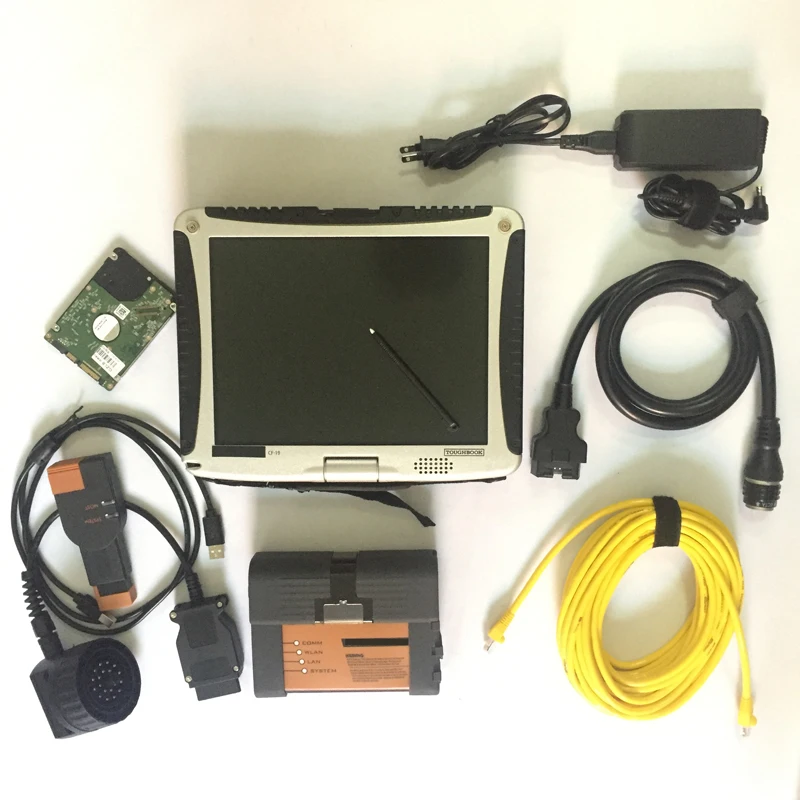Icom a2 b c для b.mw 3 in1 диагностический и программирующий инструмент B.MW ICOM A2 HDD 500 Гб