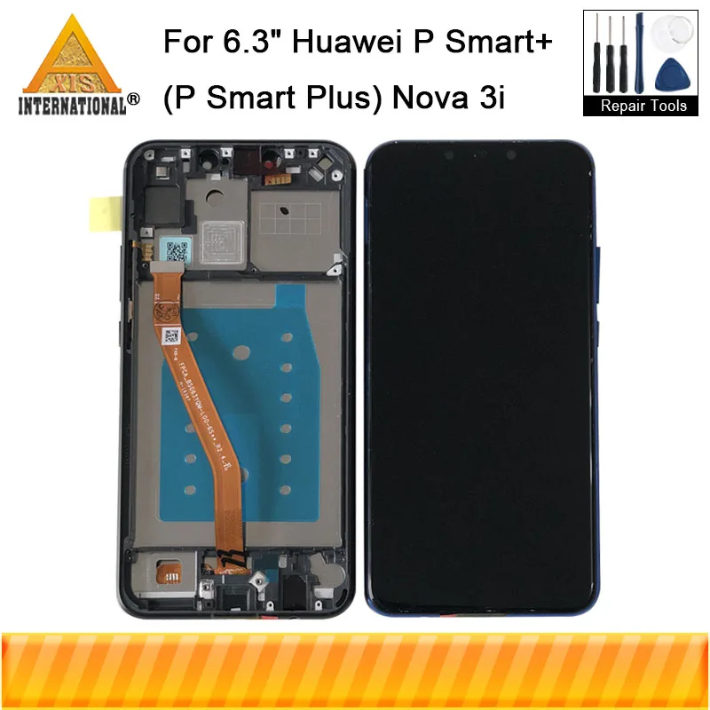 Сменный сенсорный ЖК экран для Huawei Nova 3i P Smart + (P Plus) 6 3 дюйма L21|Экраны мобильных