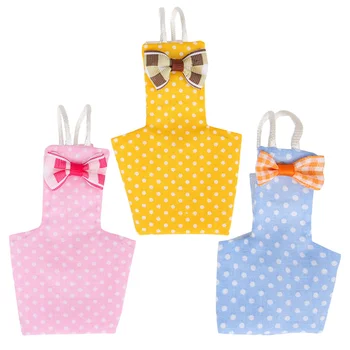 

3pcs Innovative Pet Bird Clothes Parrot Diaper Bird Pant Cute Flying Suit Pilot Clothing for Cockatiel Parakeet - Size M(Random