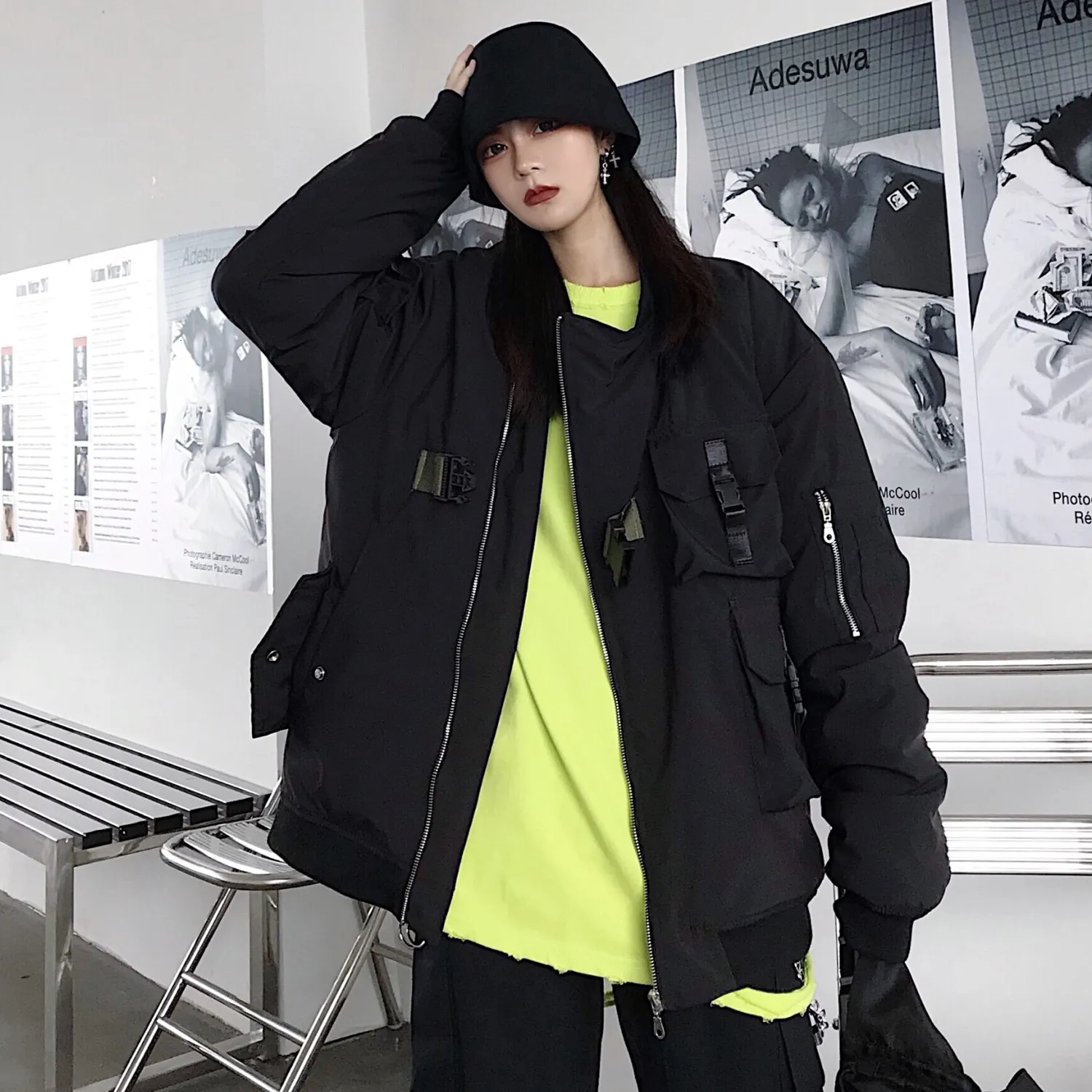 New Cyber Punk Techwear Zipper Jacket 