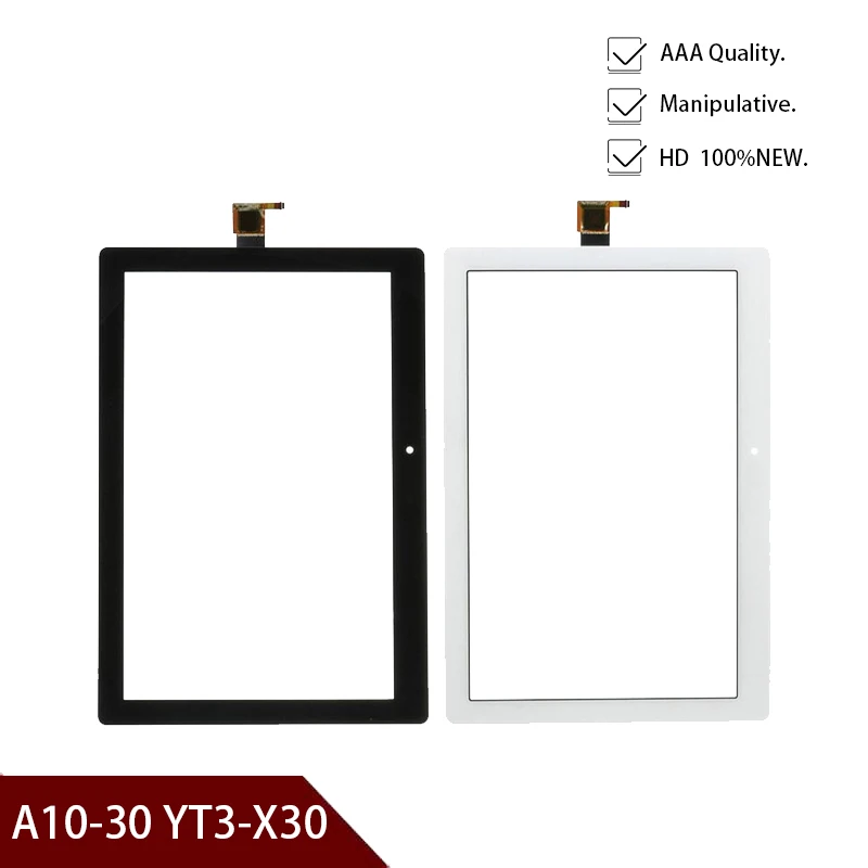 10,1 ''планшет дисплей сенсорный экран для lenovo Tab 2 A10-30 YT3-X30 X30F TB2-X30F TB2-X30L Сенсорная Панель переднее стекло сенсор
