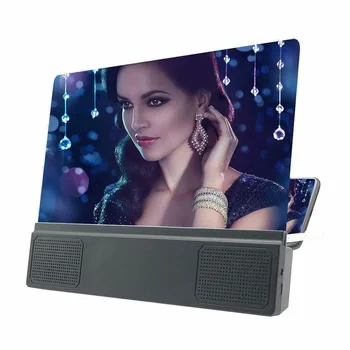 

Phone Screen Magnifier Bluetooth Stereo Speaker HD Video Amplifier Accessories