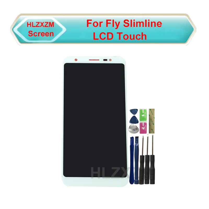 ЖК-дисплей для Fly Slimline кодирующий преобразователь сенсорного экрана в сборе