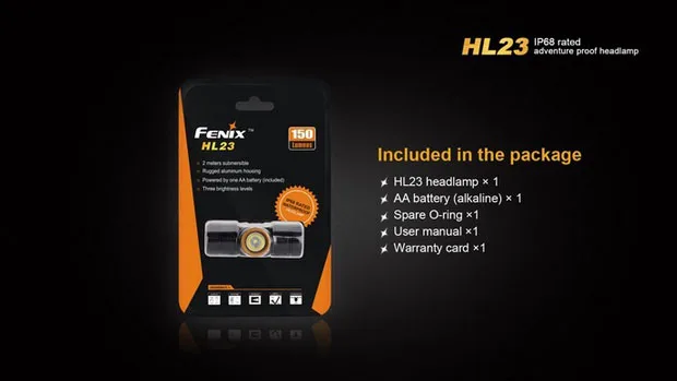 Fenix HL23 налобный фонарь налобный светодиодный светильник фонарь бренд