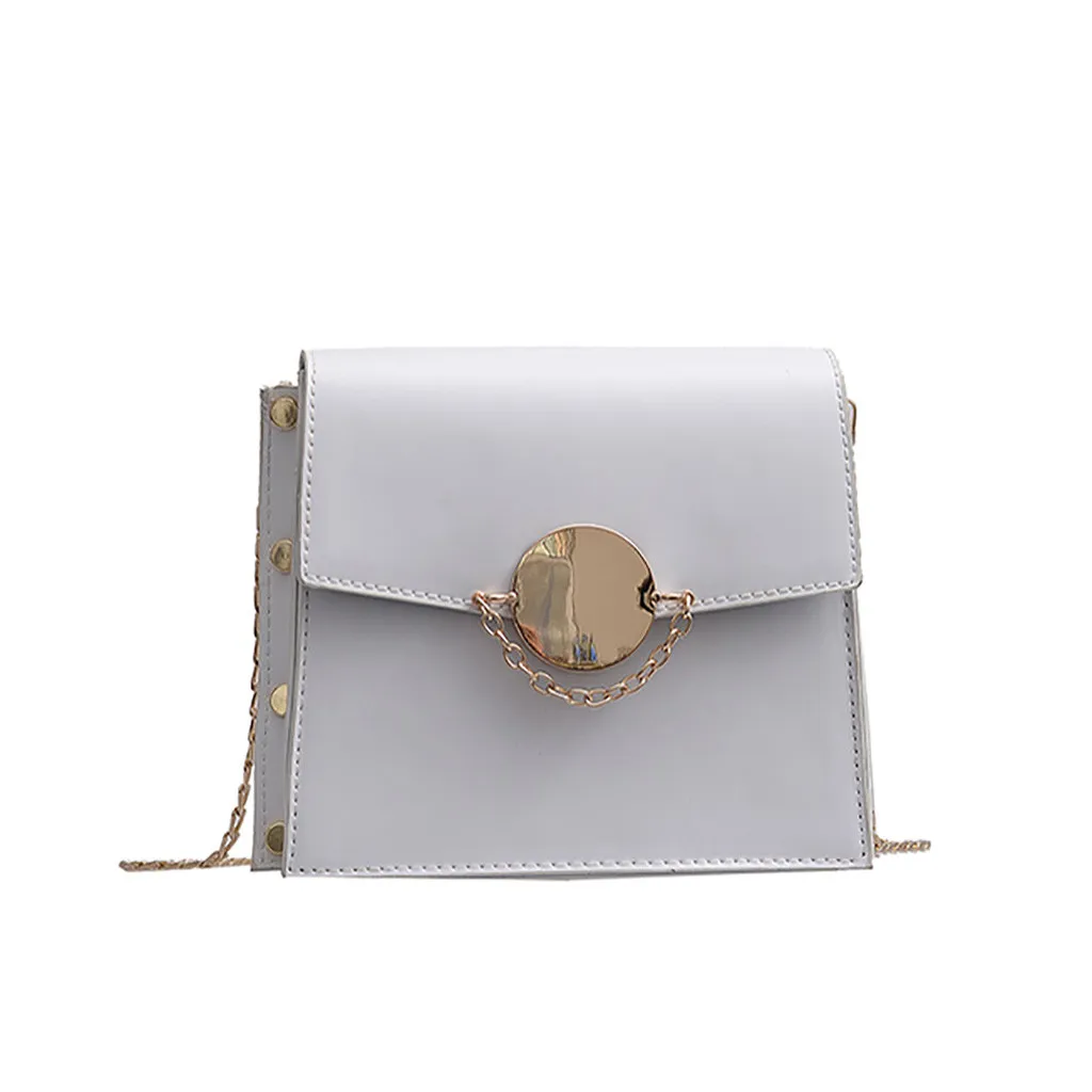 

Women's Fashion Rivet Slant Bag Single Shoulder Bag Purse Messenger Bag 2020 Small Square Bag Spring And Summer Hot Bags 0106