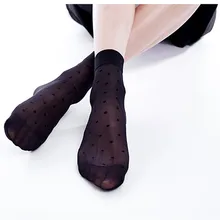 Летние короткие чулки тонкие женские прозрачные дышащие сексуальные высокие эластичные шелковые противозацепочные чулки износостойкие Лидер продаж