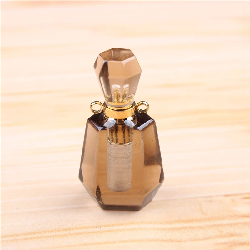 Mini Perfume Bottle  Citrine 3ML Portable Travel Cosmetic Container Perfume Bottle Cosmetic Container