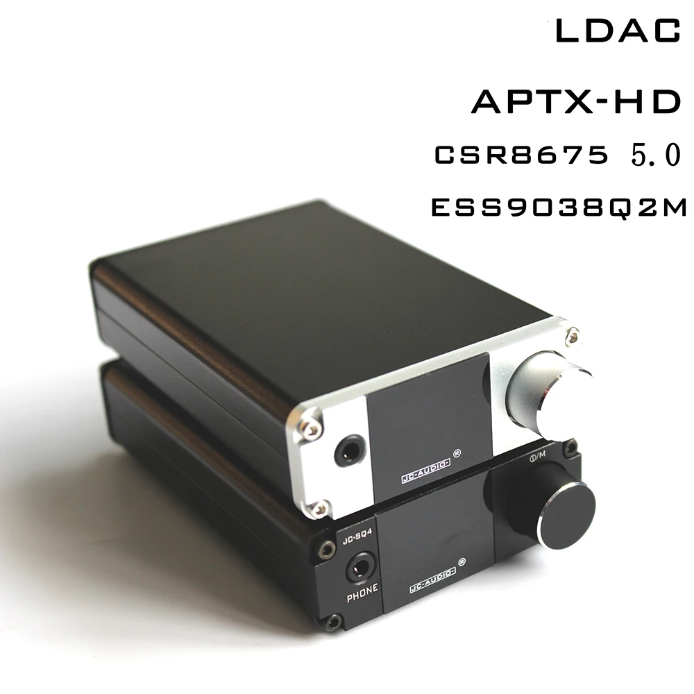Lusya CSR8675 Bluetooth 5,0 APTX HD LDAC приемник ES9038Q2M Декодер Усилитель для наушников TPA6120 Op amps 8-300 Ом ампер 24 бит 96K T1169