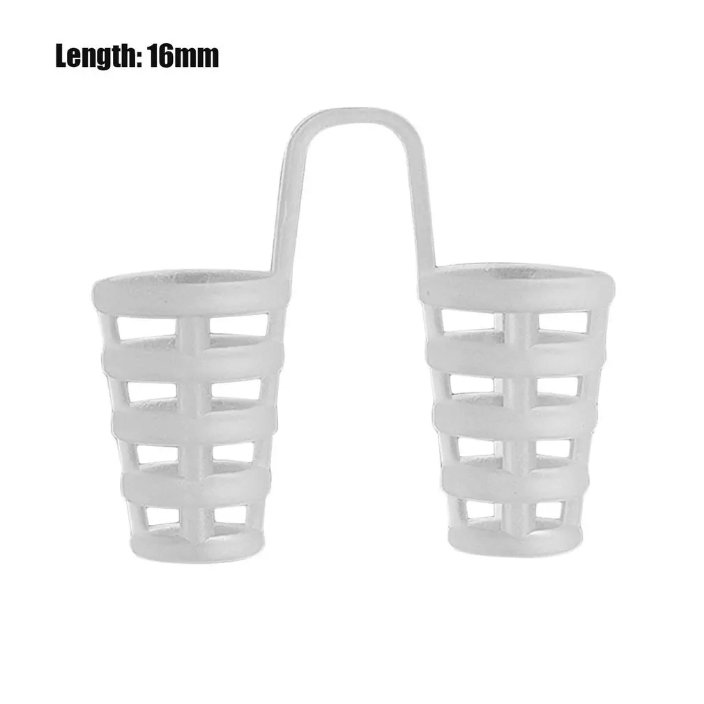 4 stks Gezond Slapen Aid Apparatuur Stop Snurken Magnetische Anti Snurken Apneu Neus Clip Mini Transparante Anti-Snurken