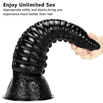 35.5*9.7cm Huge Dildo Anal Plug Octopus Tentacle Monster Artificial Penis Suction Cup Dildo Anal Sex Toys For Women Men Lesbian 3