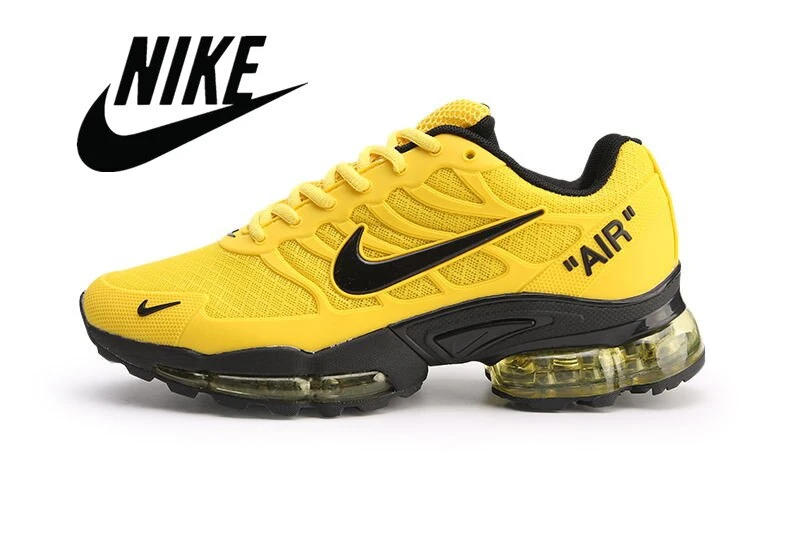 NIKE Air Max prowadzić trendy buty do biegania męskie damskie żółte czarne  modne wygodne buty outdoor sports sneakers|Buty do biegania| - AliExpress