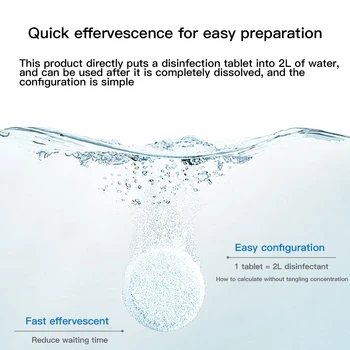 

100g/Bottle Pool Cleaning Effervescent Chlorine Tablets Cage Disinfectant Swimming Pool Clarifier Multifunctional Cleaner
