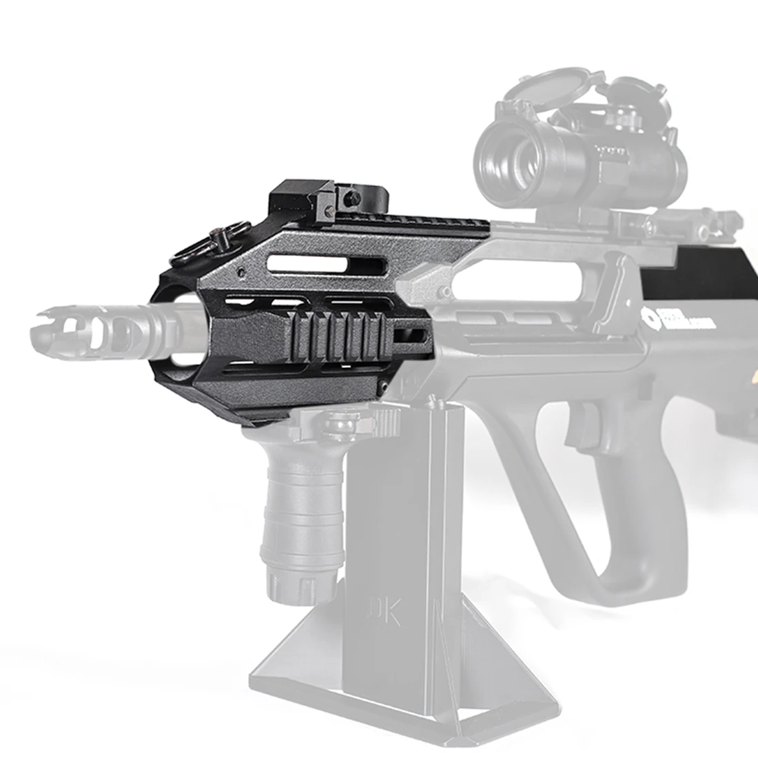

MODIKER DK 3d Printed Nylon FOR A3 Modification Kits for LH AUG Water Gel Beads Blaster - Grey Black