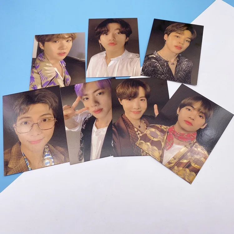 Волшебный Магазин v jungkook jimin rm suga jh jin fm 5th Years маленький подарок фото коллекционные карты