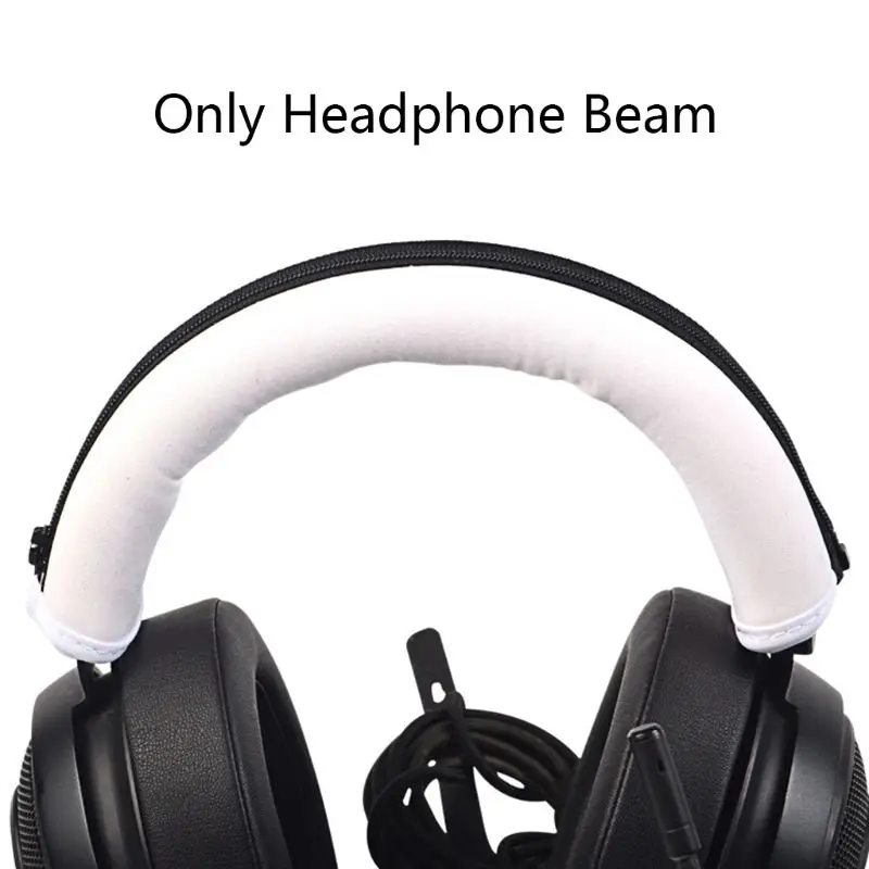 

Headphones Headband Cushion Pads Bumper Cover Zipper for razer Kraken PRO 7.1 V2