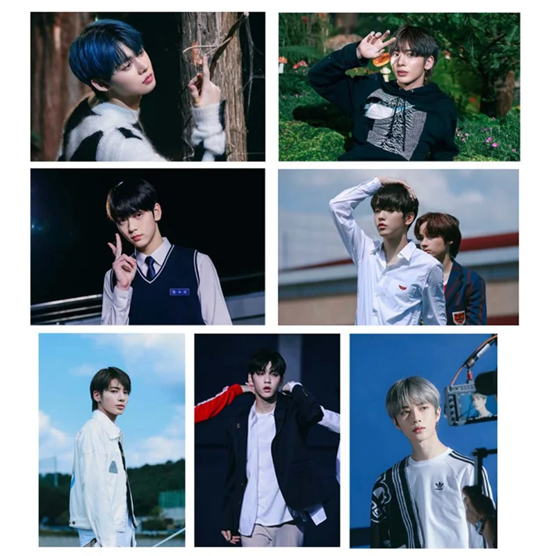 Новинка 21 шт./компл. KPOP TXT мечта глава: волшебный командные фотоальбом карты ПВХ карты самодельные ЛОМО карта Фотокарта карты Стикеры