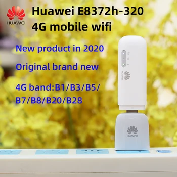 

HUAWEI E8372 4G Mobile WIFI USB Modem Carfi Hotspot Brand New Unlock