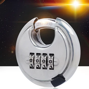 

Code Shed Hardened Luggage Padlock Combination Suitcase Lock 4 Dial Digit Password