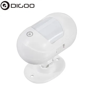 

DIGOO MINI 433MHZ Wireless Infrared Detection Smart PIR Sensor With 360 degree Rotatable Base Compatible with DIGOO HOSA HAMA