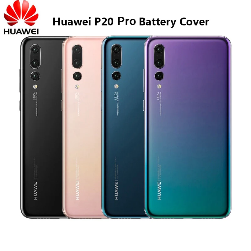 Задняя крышка батарейного отсека Huawei P20 Pro стеклянный корпус запасные части 6 1