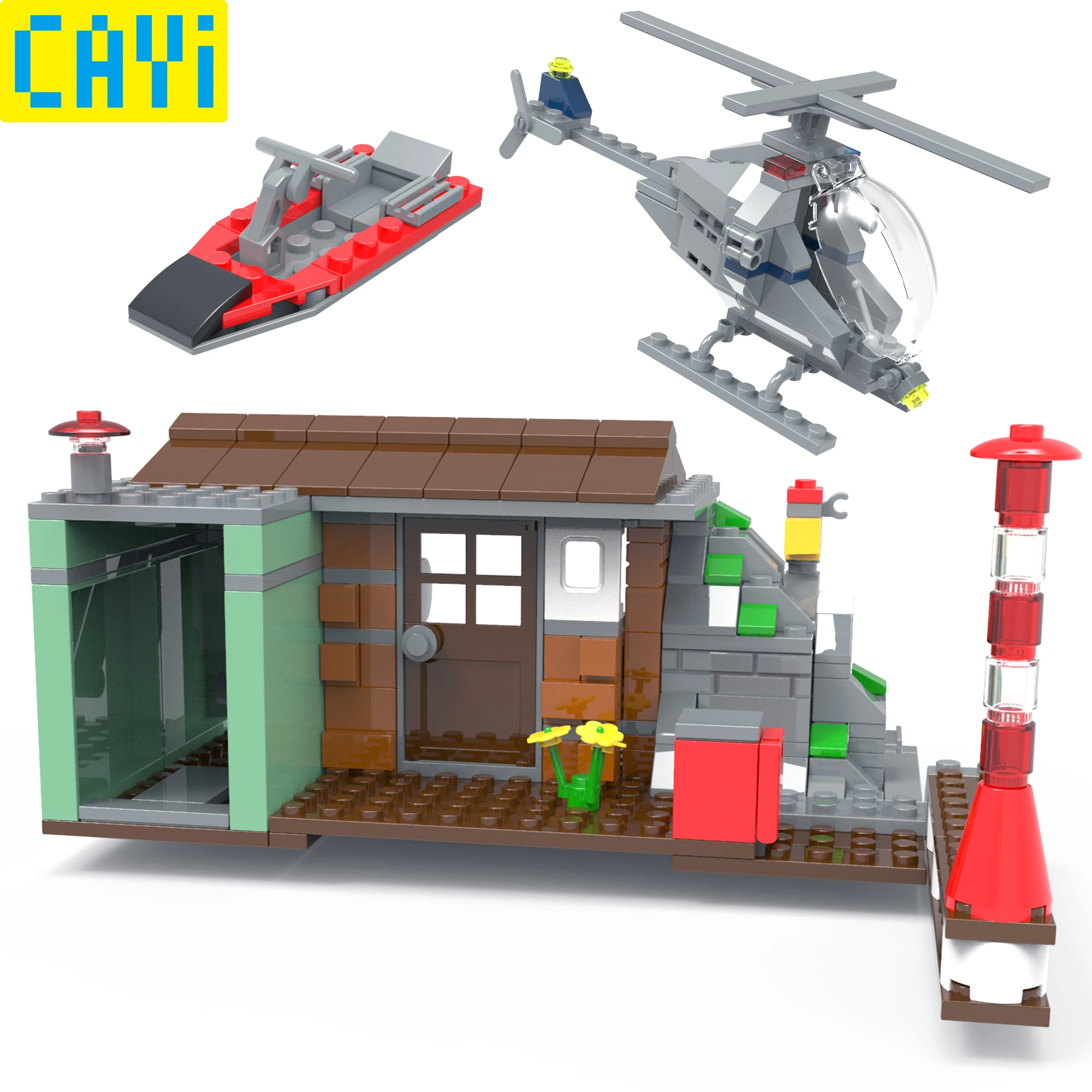 336 шт. строительные блоки SWAT серии полиции совместимые LegOINGs городской спецназ