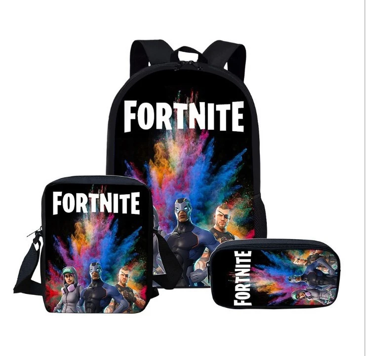 Mochila Fortnite Games para estudiantes, bolsa aislante para lápices, mochila para estudiantes, Serie de suministros Color Mochilas escolares| - AliExpress