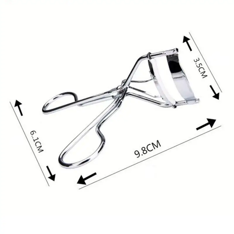 1PC Lady Fashion Professional Eyelash Curler Protable Curling Clip Stainless Steel Eyelash Curler Eye Makeup Beauty Tool TSLM1