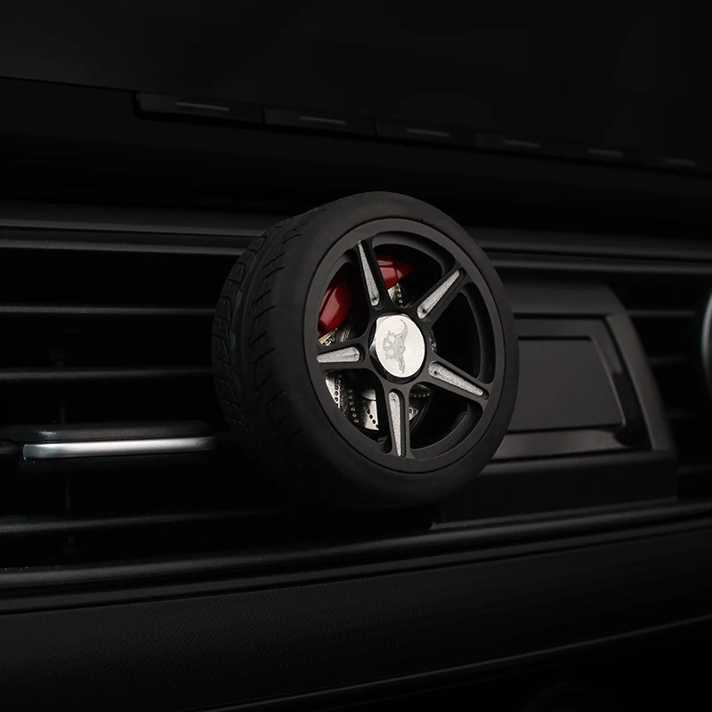 

Car Air Fresheners Perfumes Diffuser Metal Wheels Rims Vents Outlet Clips Smell Scent Refill Sponge Stick Fragrance Refresher