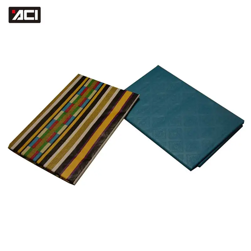 ACI Новинка настоящий полиэстер воск Chitenge Ghana Ankara Kente восковая ткань африканская ткань с принтом Kitenge для ткани в 2+ 2 ярдов
