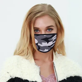 

Summer Women Girl Face Mask Sun Protective Breathable Anti-UV Double Layer маска для maska antywirusowa Cotton Cycling Mask