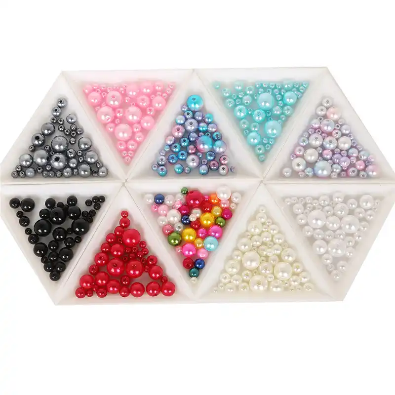 Бусины из АБС пластика 4 10 мм 700 шт.|beads for jewelry|beads jewelry makingbeads multicolor |