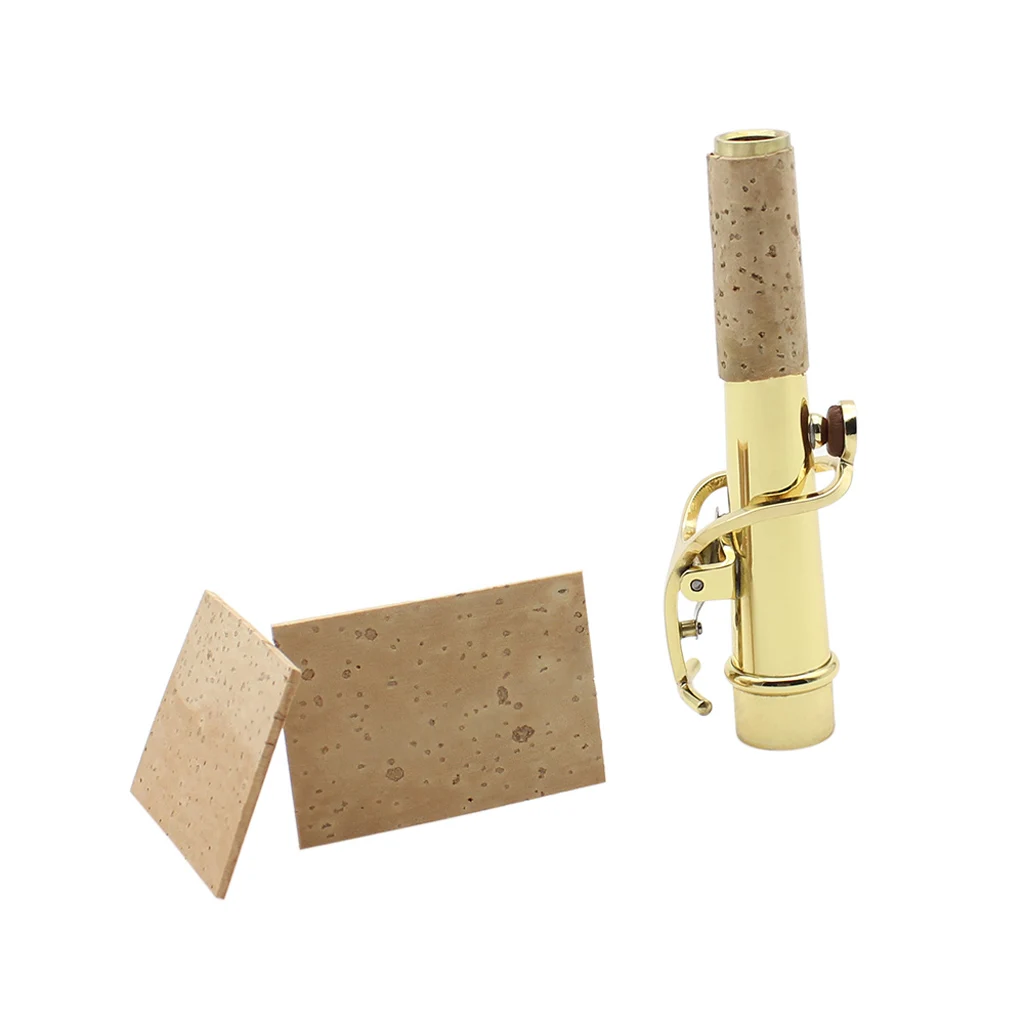 2pcs Natural Neck Cork for Clarinet Saxophone Alto/Soprano/Tenor Sax