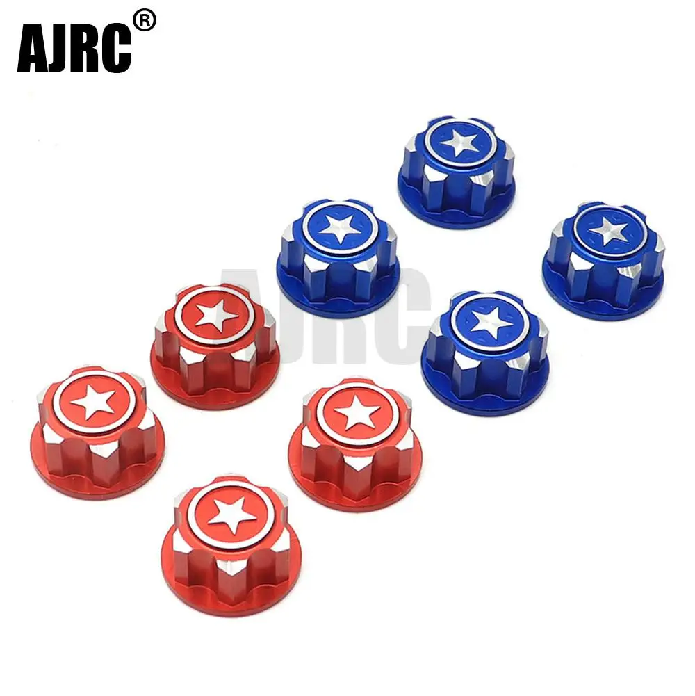 Metal 17mm Hex Wheel Mount Nuts Set for Traxxas X MAXX Summit E ROVE RC Car PartsParts