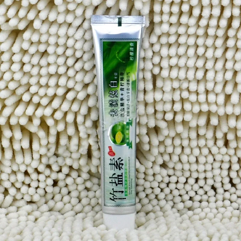 100 г бамбуковая соленая зубная паста здоровое отбеливание анти кровотечение