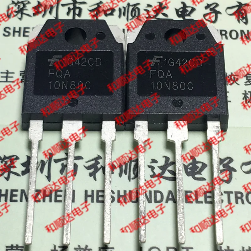 /5 шт/FQA10N80C TO-3P