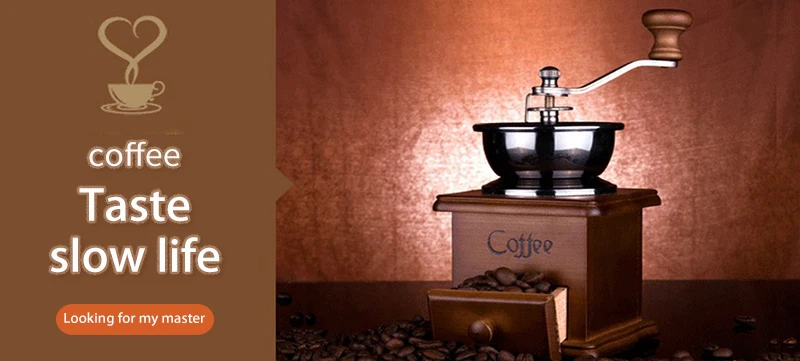 Кофемолка Moledor, шлифовальная кофемолка, ручная Molinillo De Cafe, антикварная ручная шлифовальная машина для зерен, деревянная машина