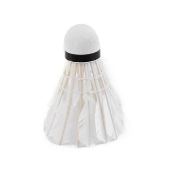 

5pcs Goose Feather Shuttlecock Bird White Badminton Ball Game Sport Training