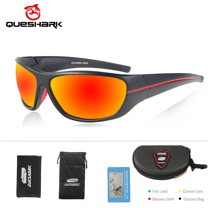 Поляризационные солнцезащитные очки QUESHARK TR90 с оправой HD, профессиональные очки для рыбалки, очки для мужчин и женщин, для пешего туризма, бе... Поляризационные солнцезащитные очки QUESHARK TR90 с оправой HD, профессиональные очки для рыбалки, очки для мужчин и женщин, для пешего туризма, бе...