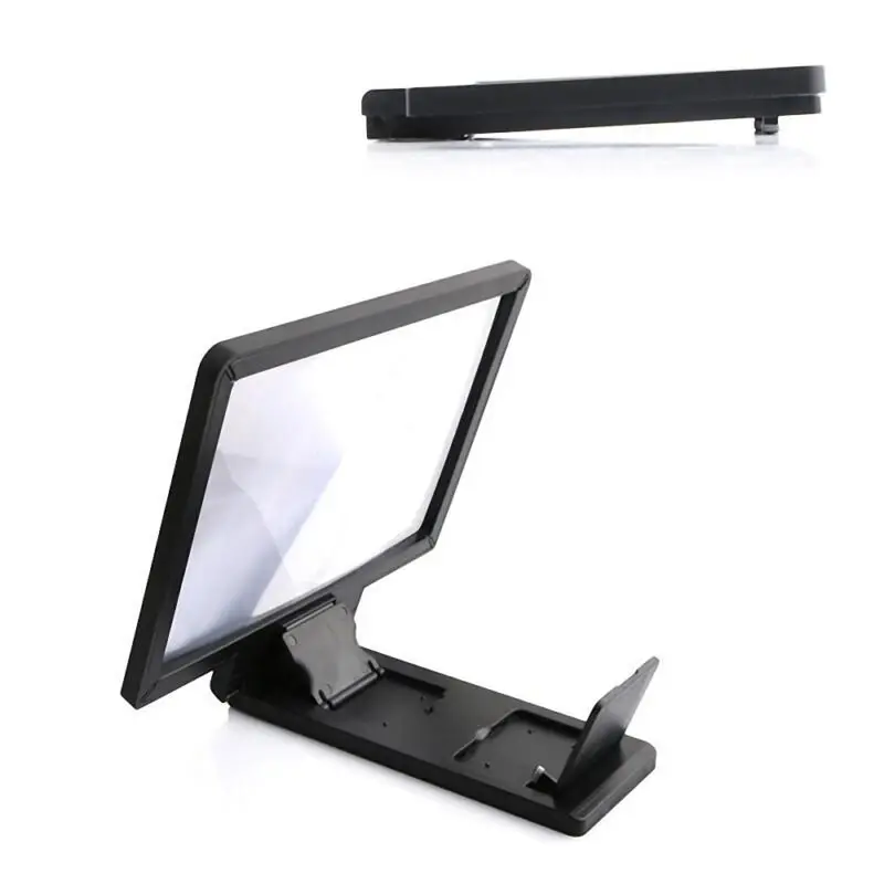 Phone Screen Magnifier Cellphone Projector Enlarged Amplifier Mobile Bracket Desktop Holder 3D HD Movie Video Stand For Phone