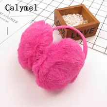 Calymel осенние и зимние теплые модные новые меховые однотонные женские наушники и удобные меховые наушники унисекс для катания на лыжах