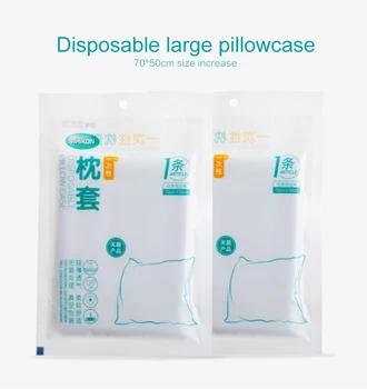 

Portable Disposable Pillowcase High-quality Non-woven Safety Comfortable Body Care Travel Articles Hotel Household Accessories