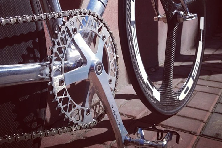 Дорожка велосипедная цепь 52 т диск односкоростная фиксированная велосипедная шатунная пластина BCD 144 велосипедная цепь шатунная дорожка