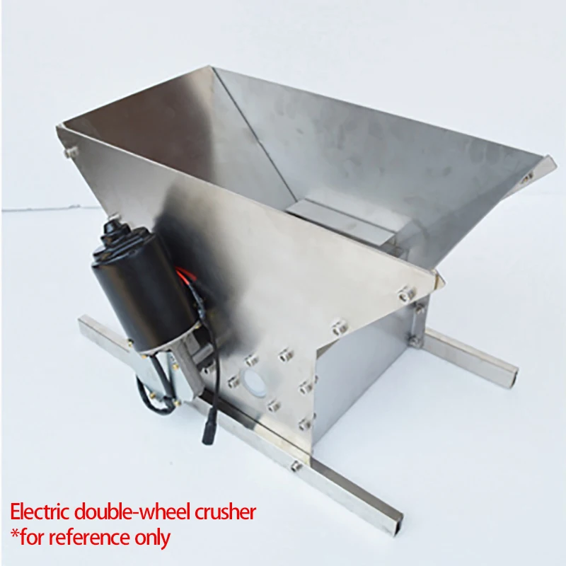 Can Crusher Electric Stainless Steel Electric Single Wheel Crusher