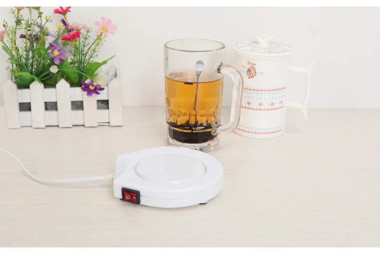 USB настольная подставка-нагреватель для кружки детская бутылка кофе чай чашка нагреватель 110 В Электрическая чашка с питанием подогреватель нагреватель для напитков вставка напитки нагреватель