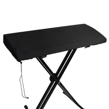 76-88 ключей пылезащитный полиэфирный универсальный чехол для фортепиано клавиатуры с кулиской машинная стирка аксессуары легко чистить