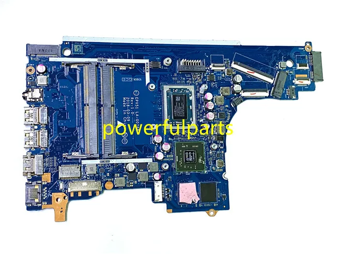Рабочая материнская плата для ноутбука hp 15G DX 15 DB EDV51 LA G076P AMD встроенная с графикой