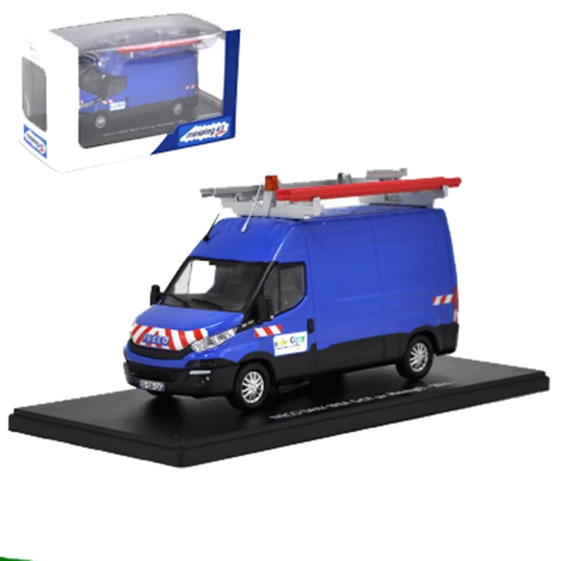 1/43 Iveco литая под давлением дорожная конструкция Инженерная модель машины из сплава фургон металлический вагон игрушечный автомобиль коллекция детские вееры подарок