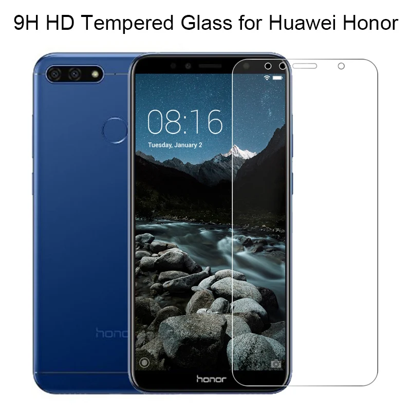 Screen Protector Film on Honor 30 7A Pro Phone Tempered Glass for Huawei 7C AUM L41 Protective DUA L22 | Мобильные телефоны и